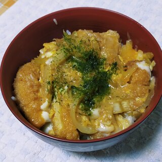 つゆだくカツ丼！